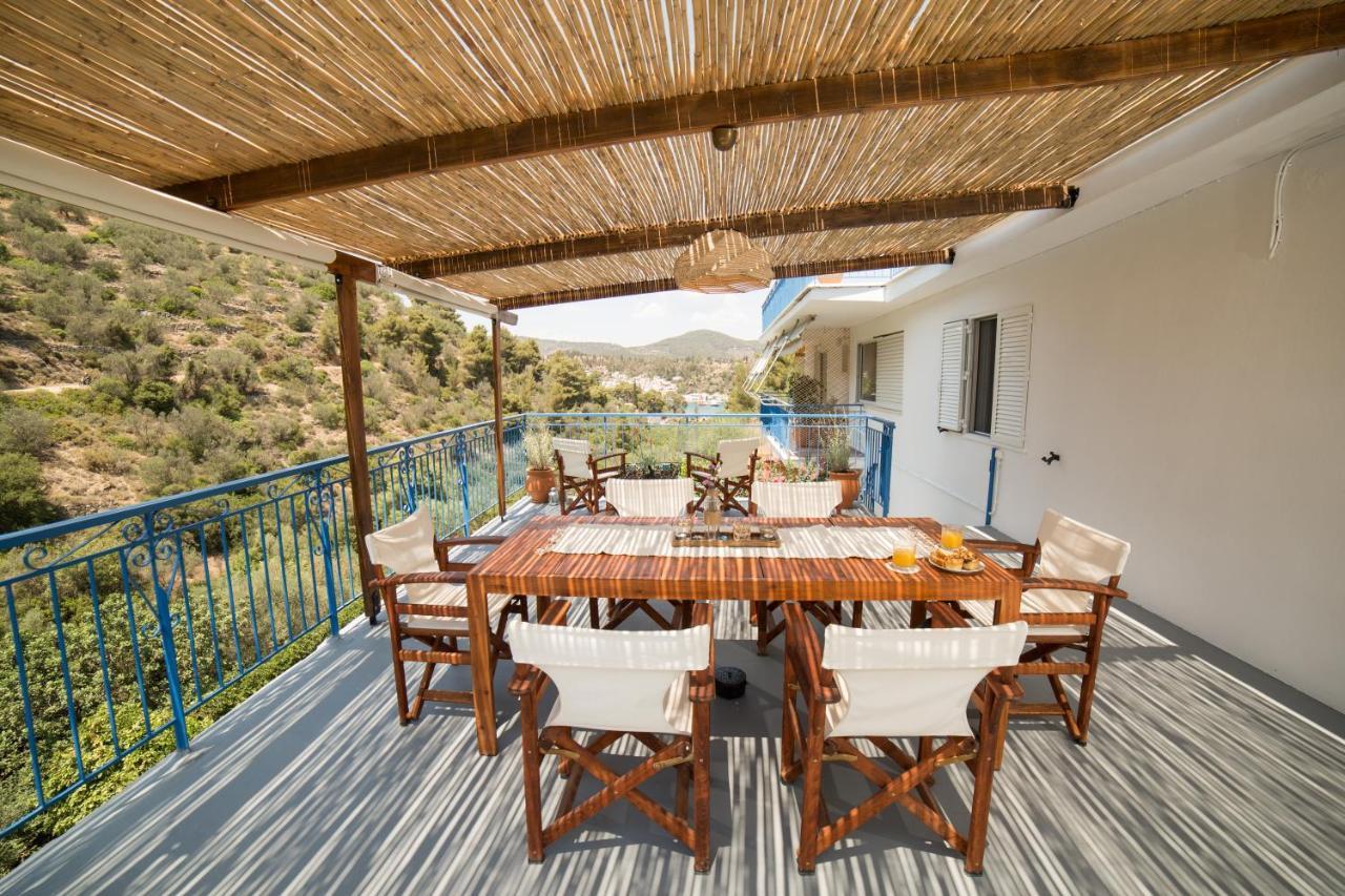 Agiazi Poros Summer House Galatás Exterior foto